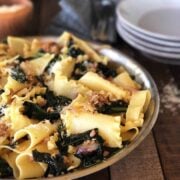 broken noodles closeup