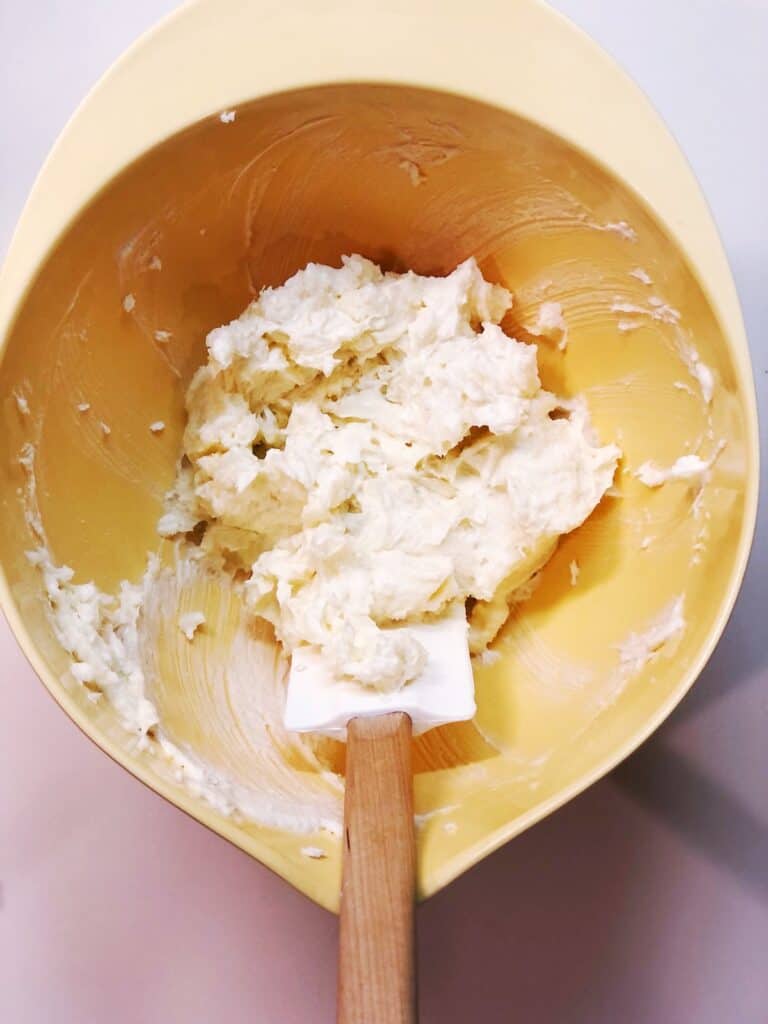 whipping butter for citrus cookies