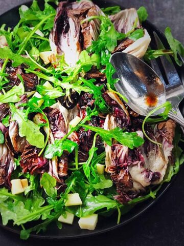 roasted radicchio salad