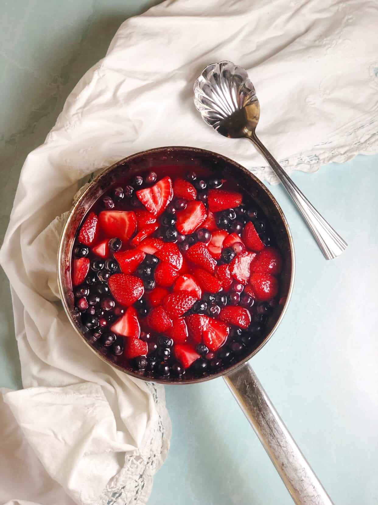 berry sauce for cheesecake