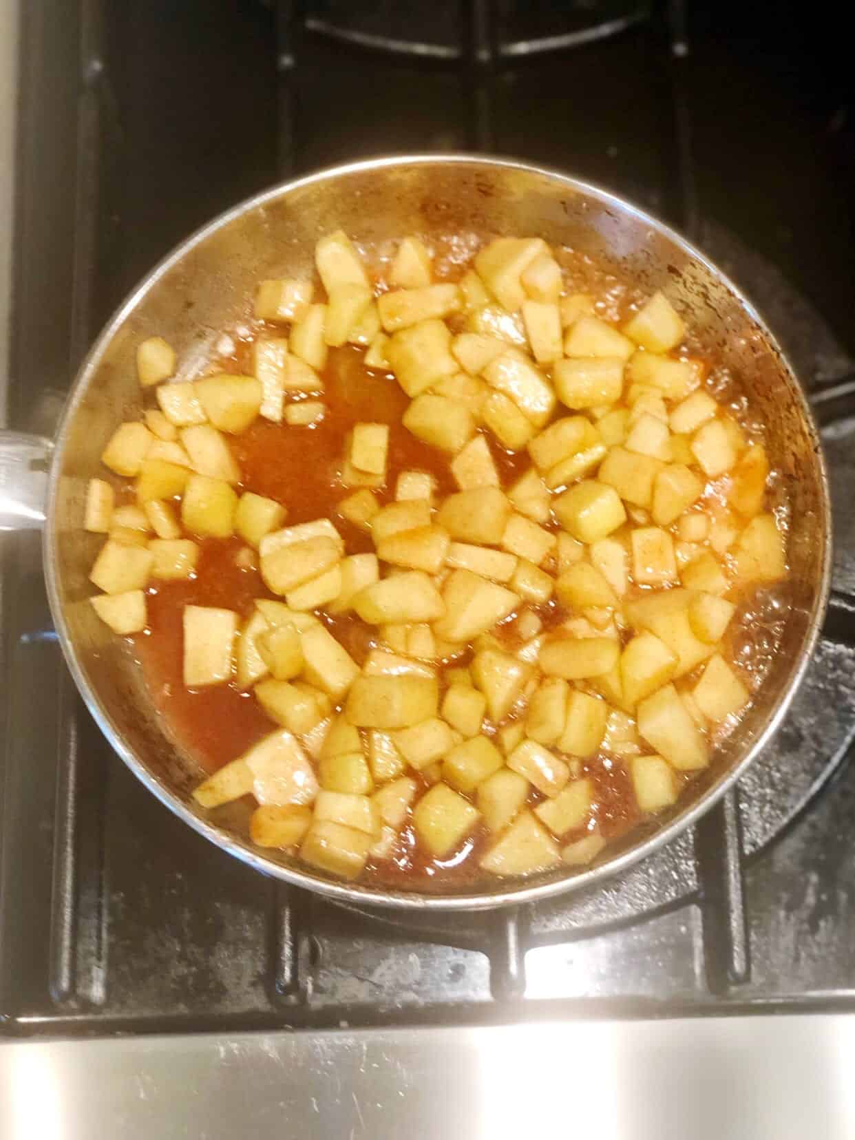 apple scone recipe topping