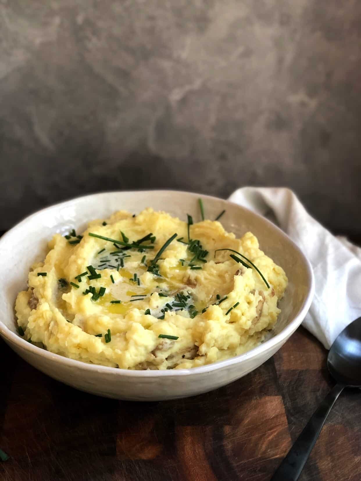 Butter and Chive Mashed potatoes