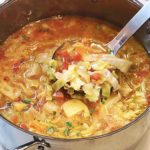 vegetable soup with cabbage