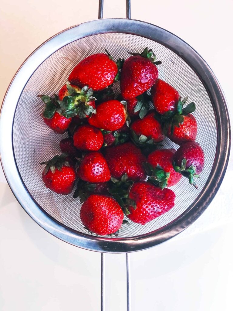 fresh strawberries