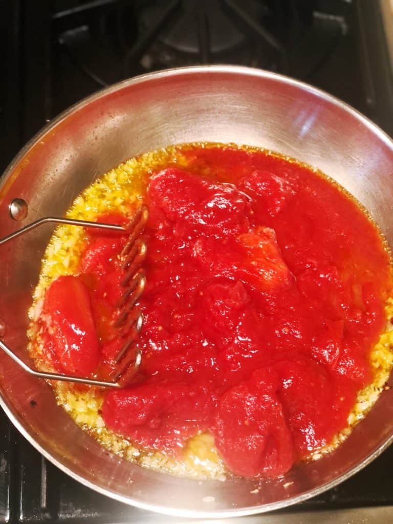 crushed tomatoes for tomato sauce