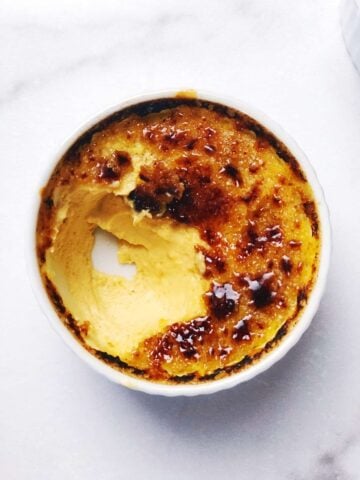 pumpkin creme brulee