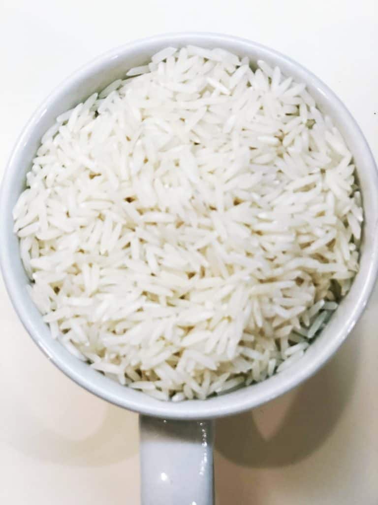 measure rice