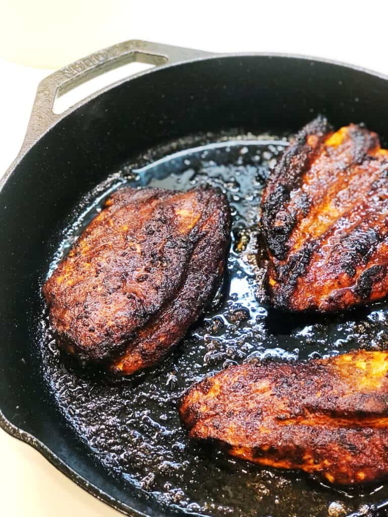 blackened chicken