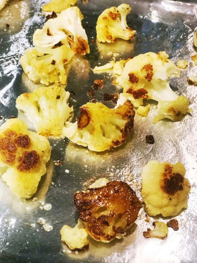 cauliflower for kale salad