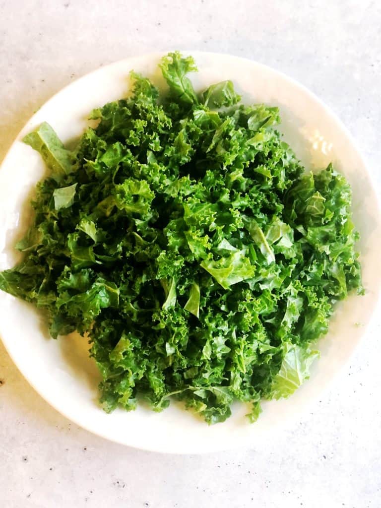 chopped kale