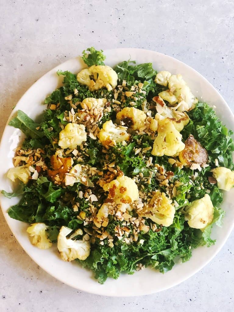chopped kale salad