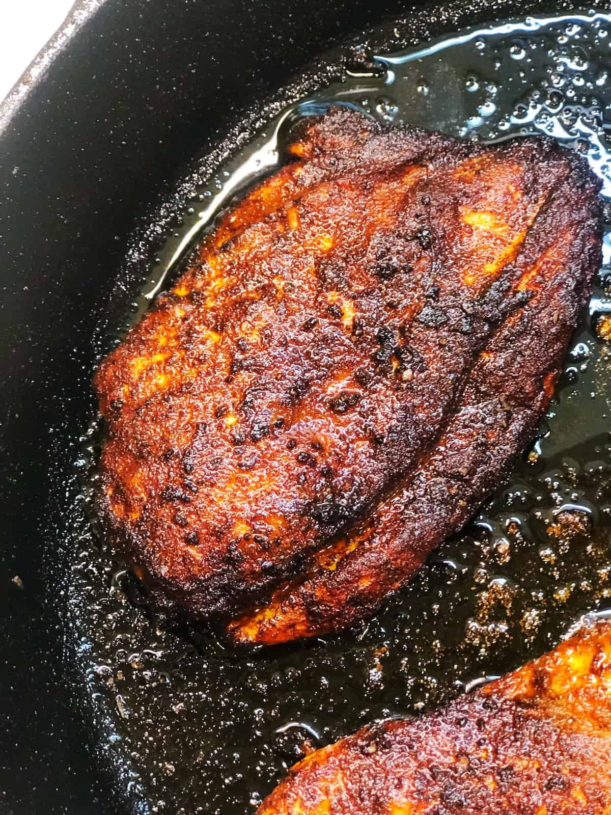 blackened spice rub on chicken
