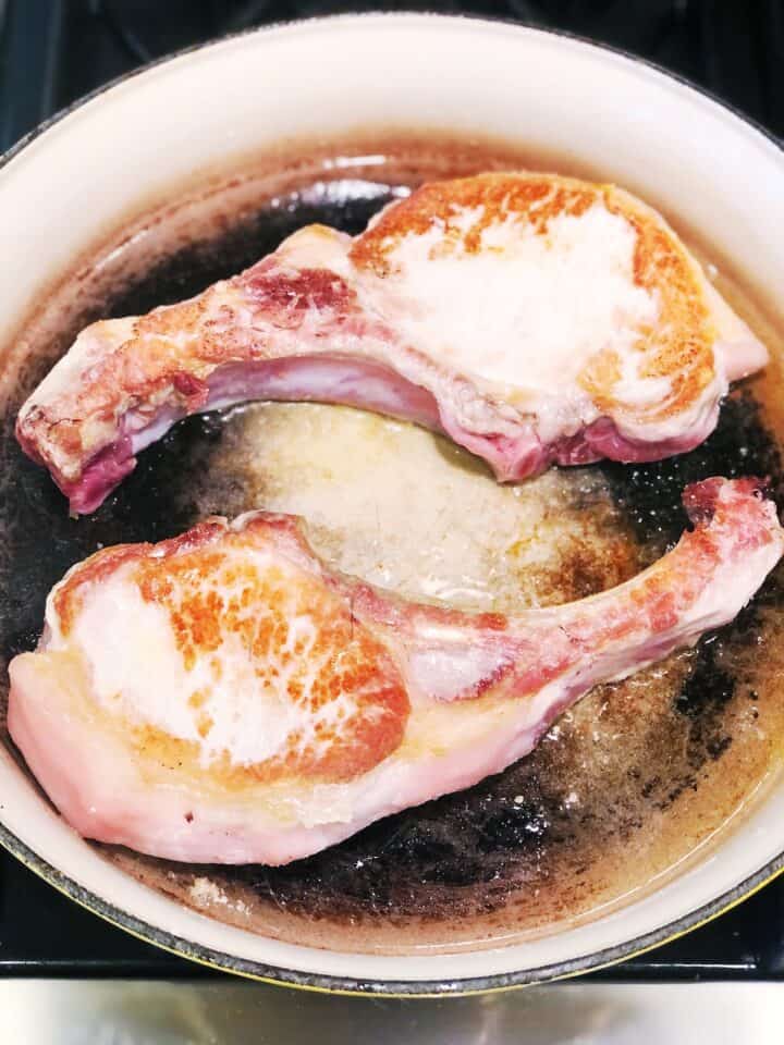 Browned meat for Italian gravy