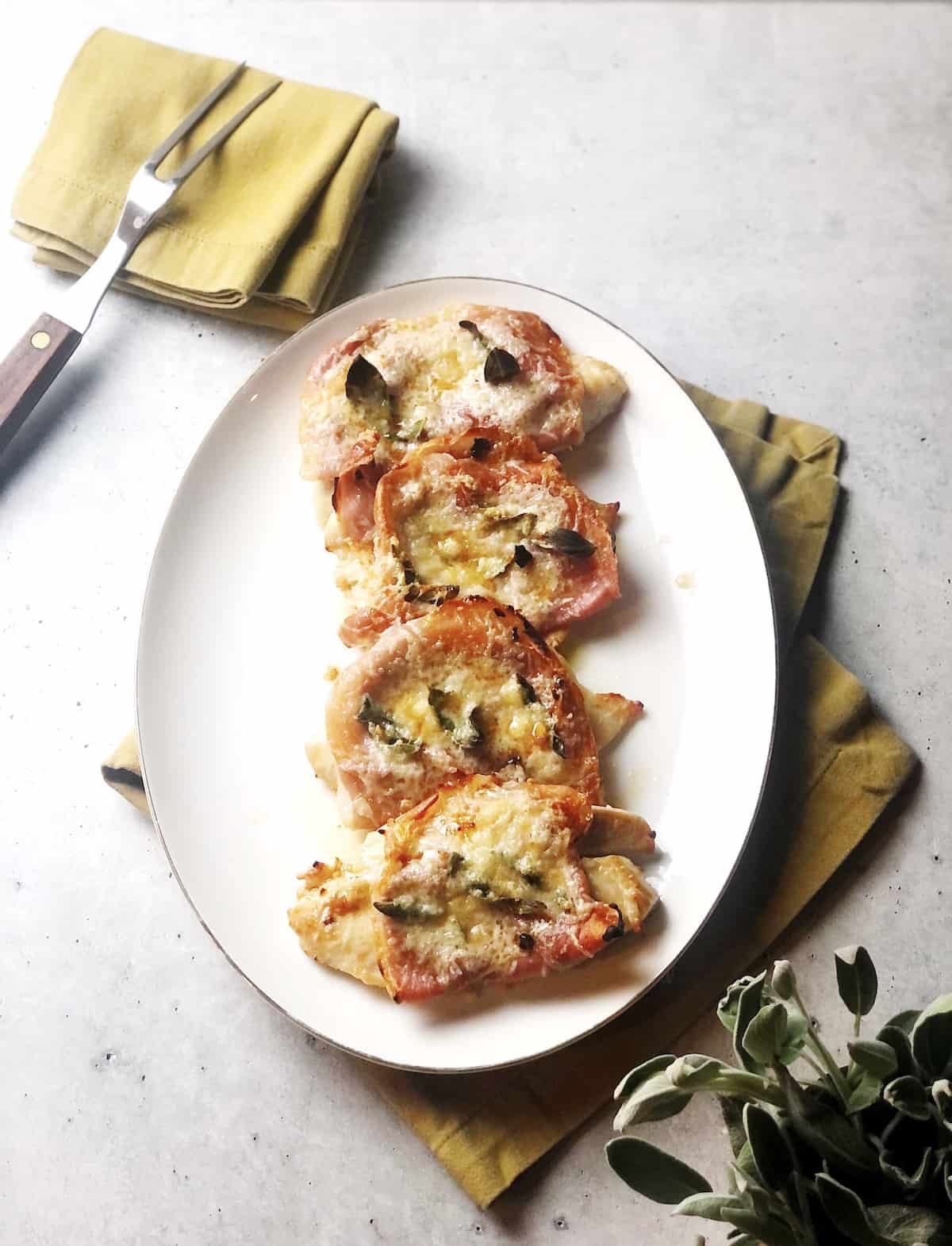 chicken saltimbocca