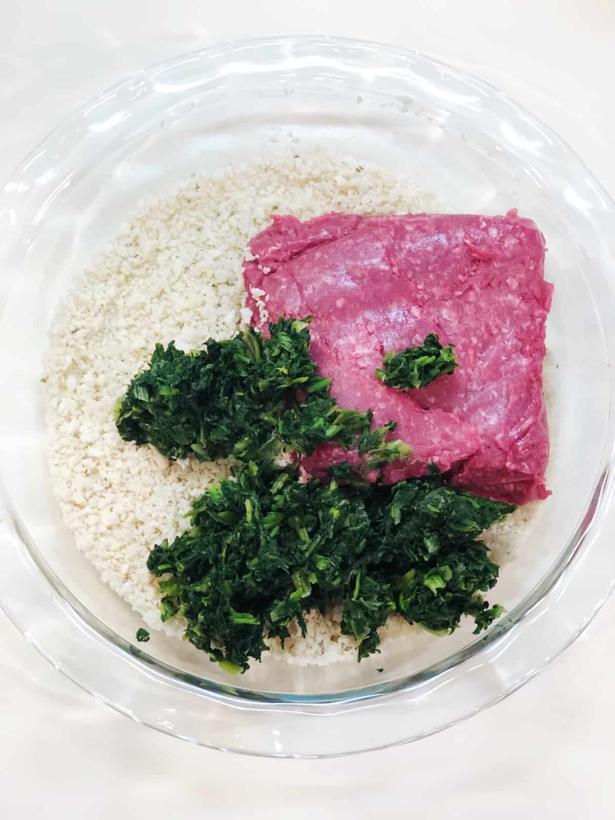 ingredients for meatballs