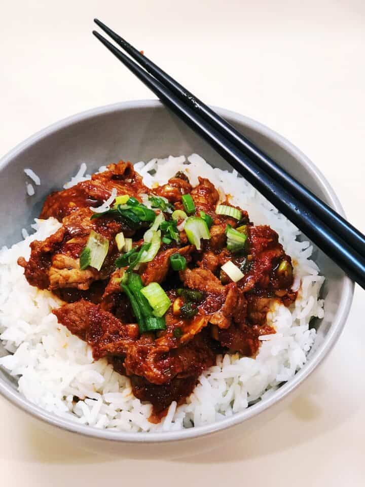 Weeknight Korean beef