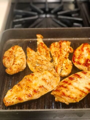 Grilled chicken served in a southwest bowl