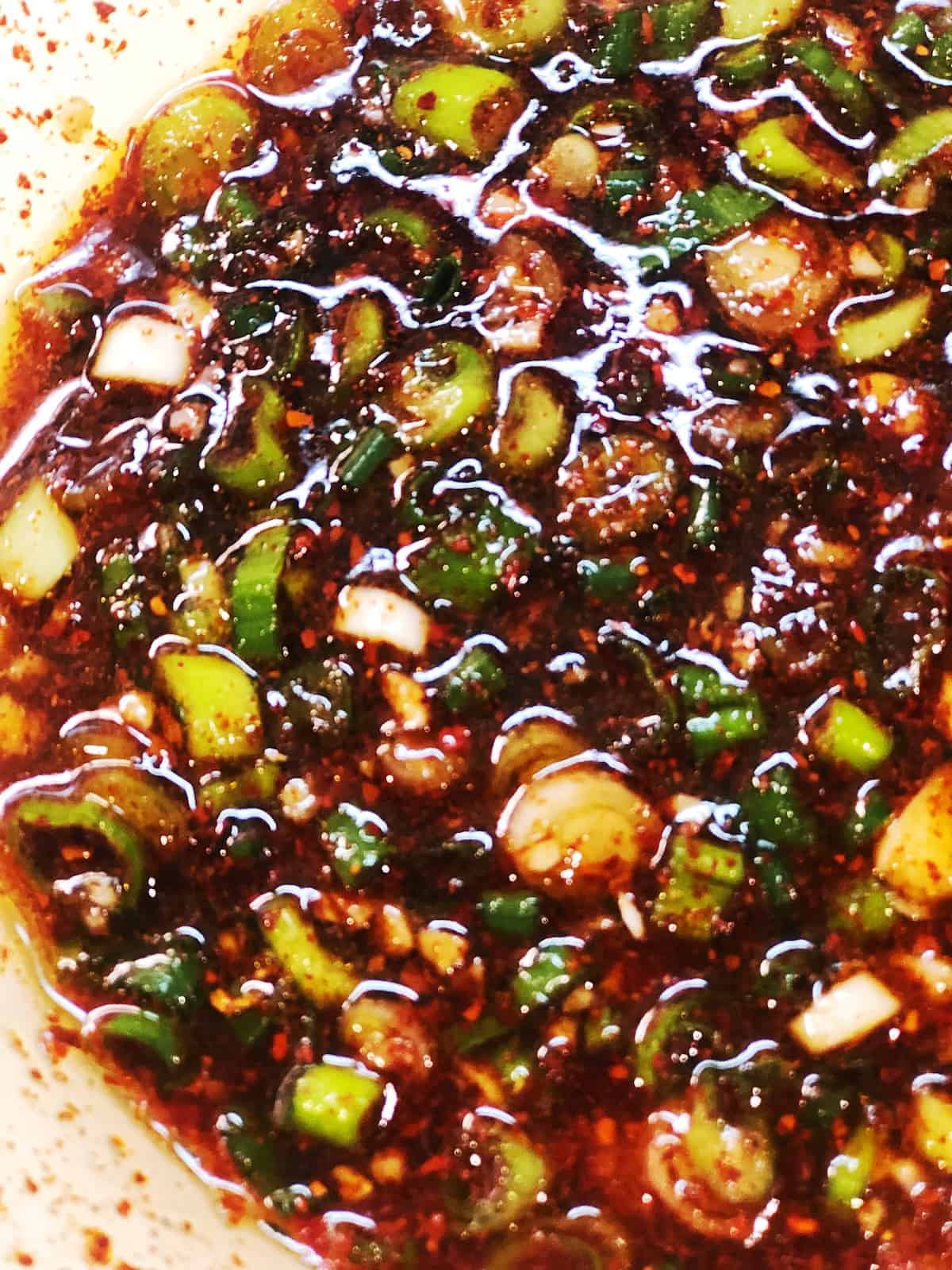 Korean beef marinade