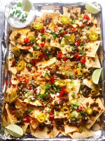 oven baked nachos