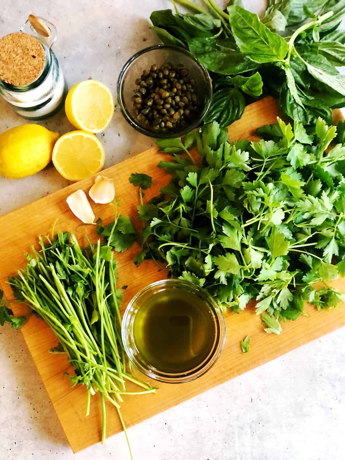 Italian salsa verde ingredients