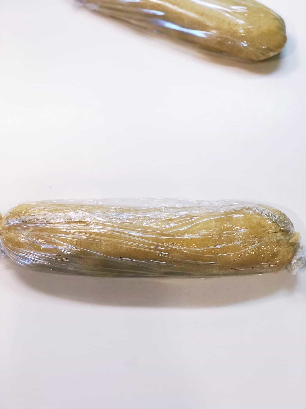 sugar cookie dough wrapped