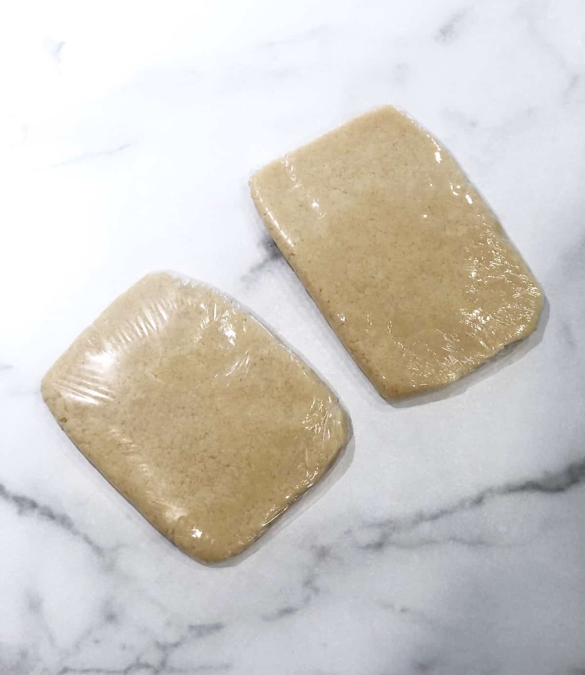 Fall shortbread cookie dough