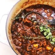 French red wine beef stew