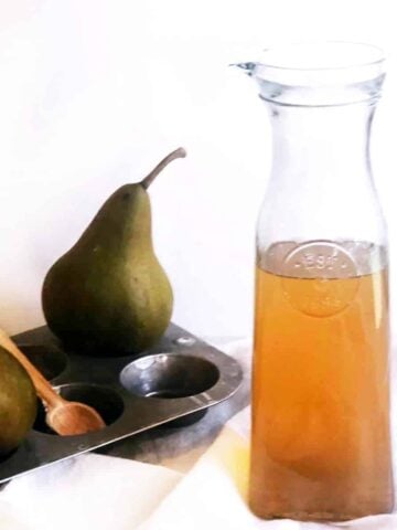 pear simple syrup