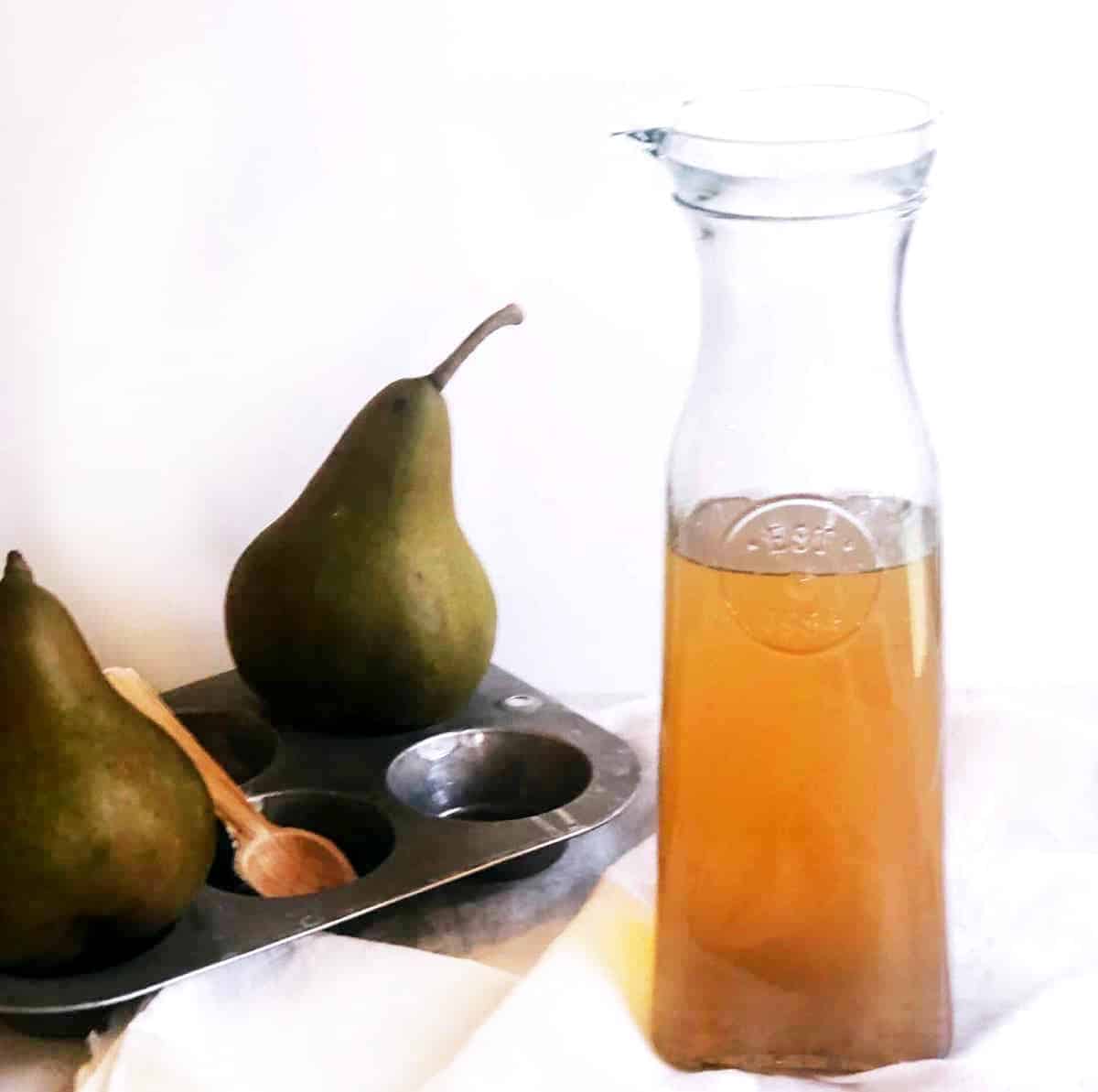 pear simple syrup