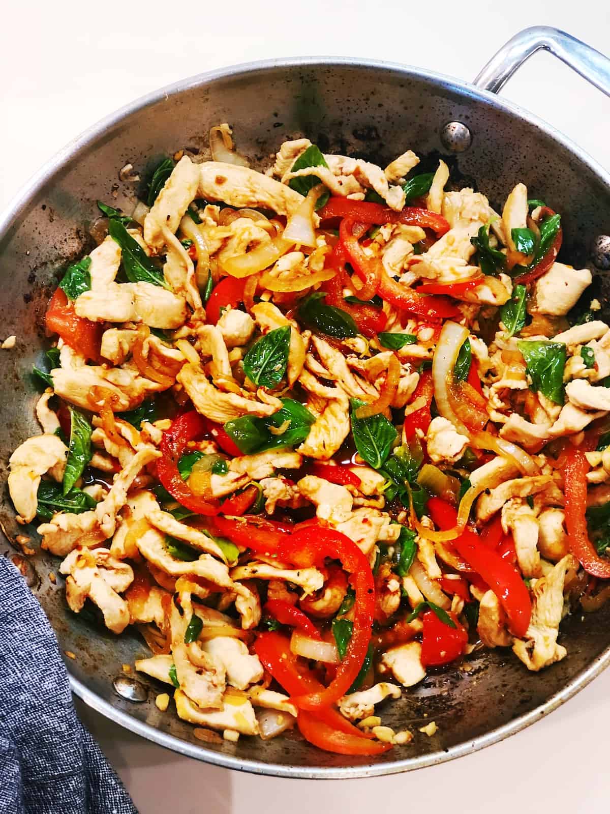 thai basil stir fry