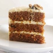 carrot cake slice