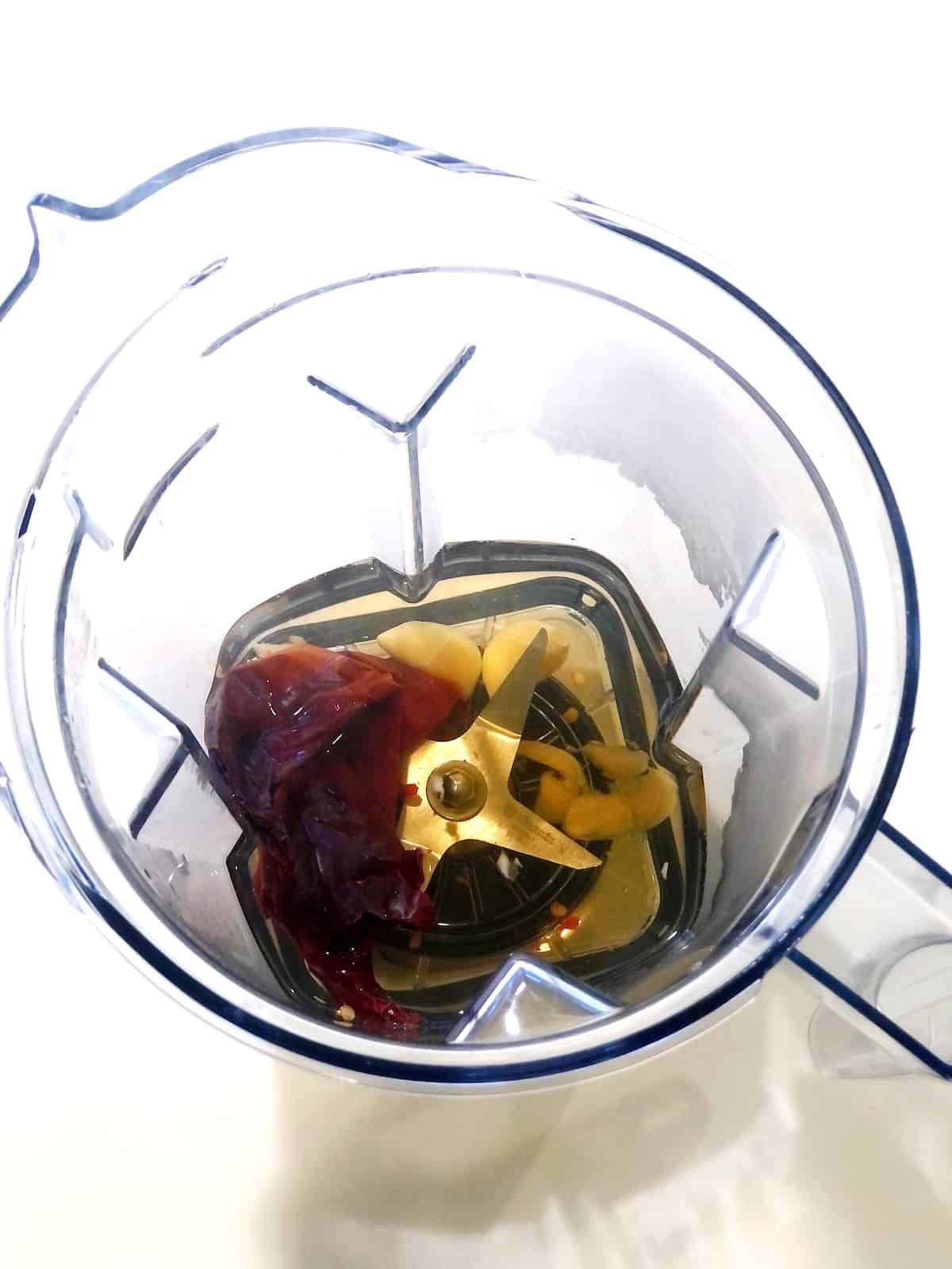 ingredients for barbacoa in blender