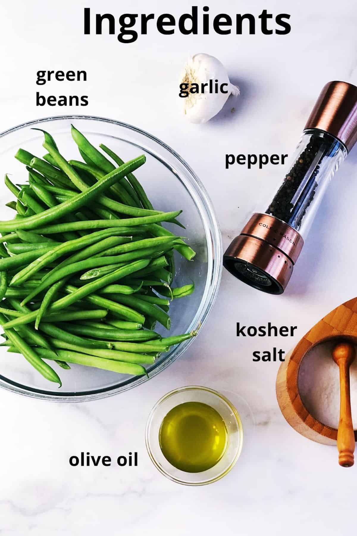roasted green beans ingredients