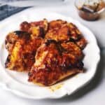 feature image oven baked bbq chicken