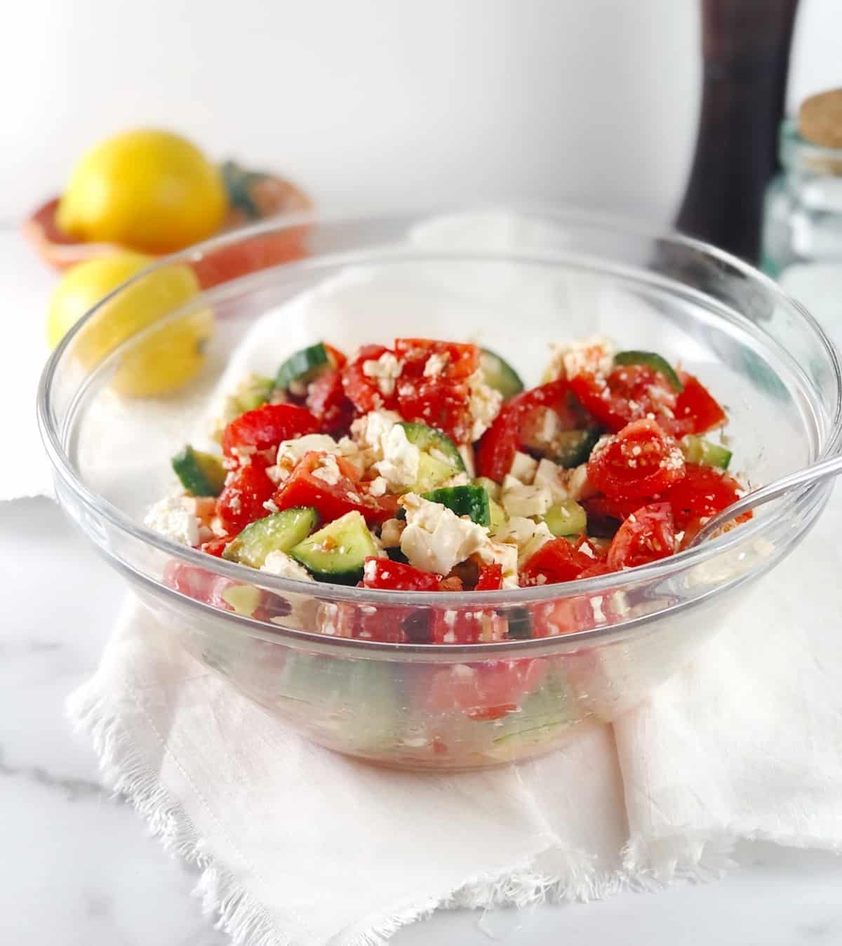 greek cucumber salad
