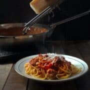pork bolognese