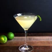 elderflower gimlet