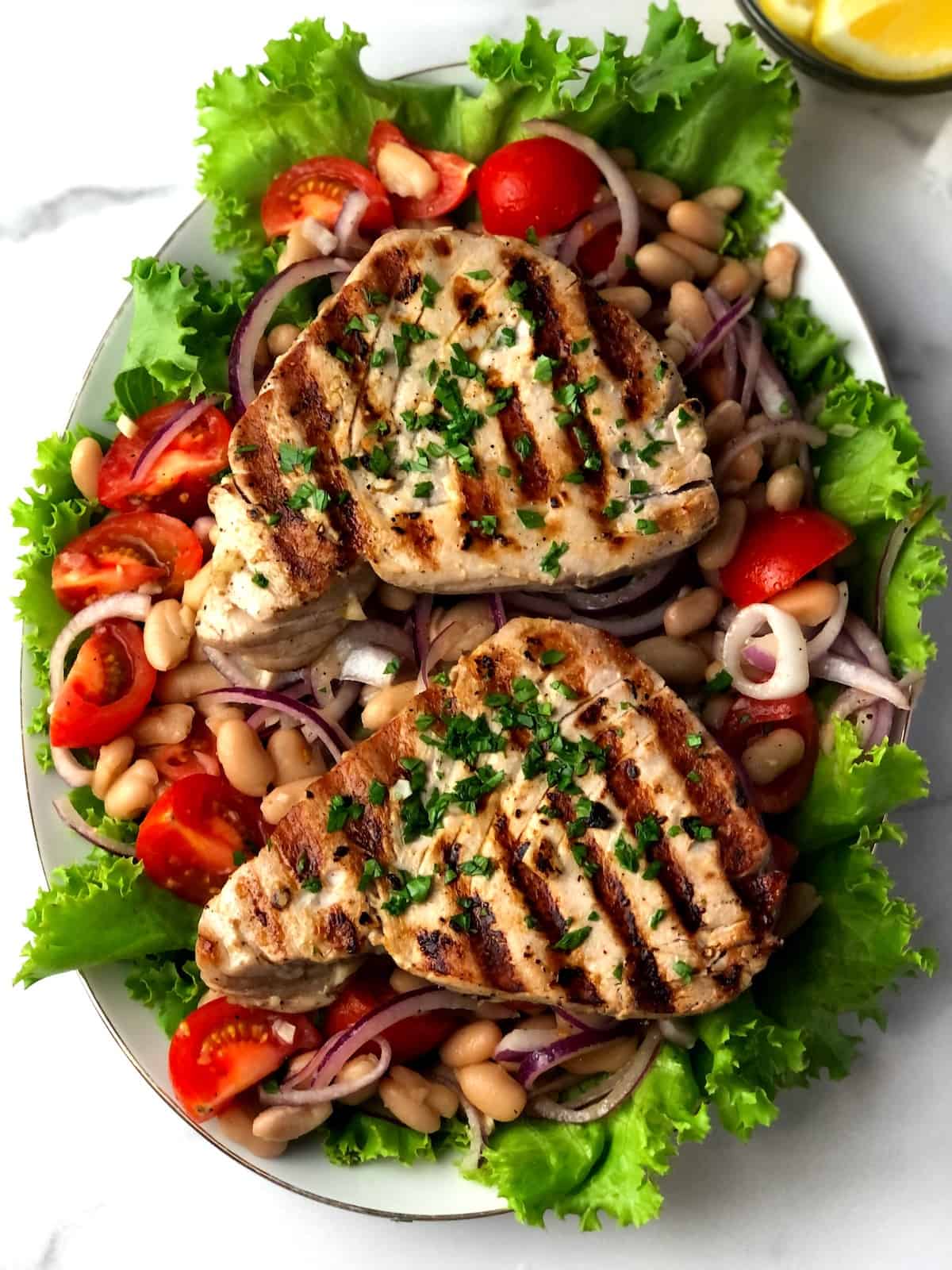 grilled yellowfin tuna