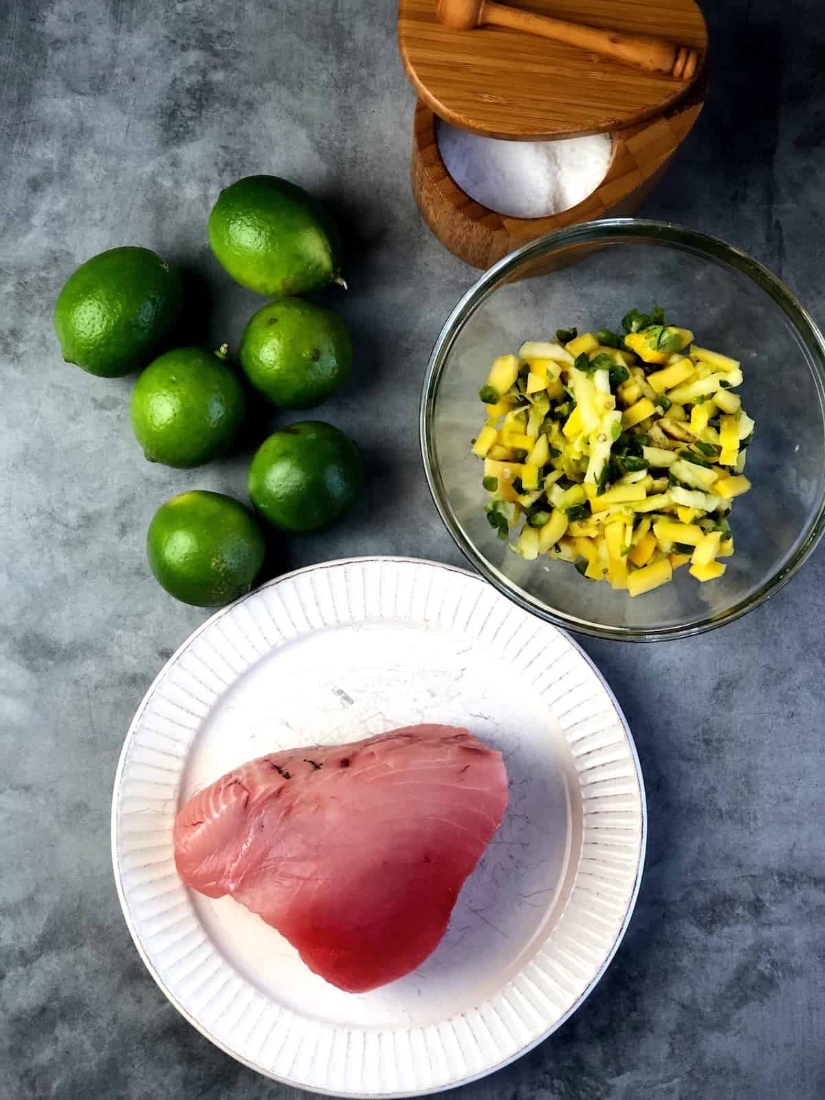 tuna ceviche ingredients