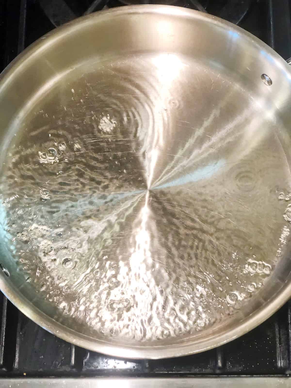 reducing wine for white wine butter sauce