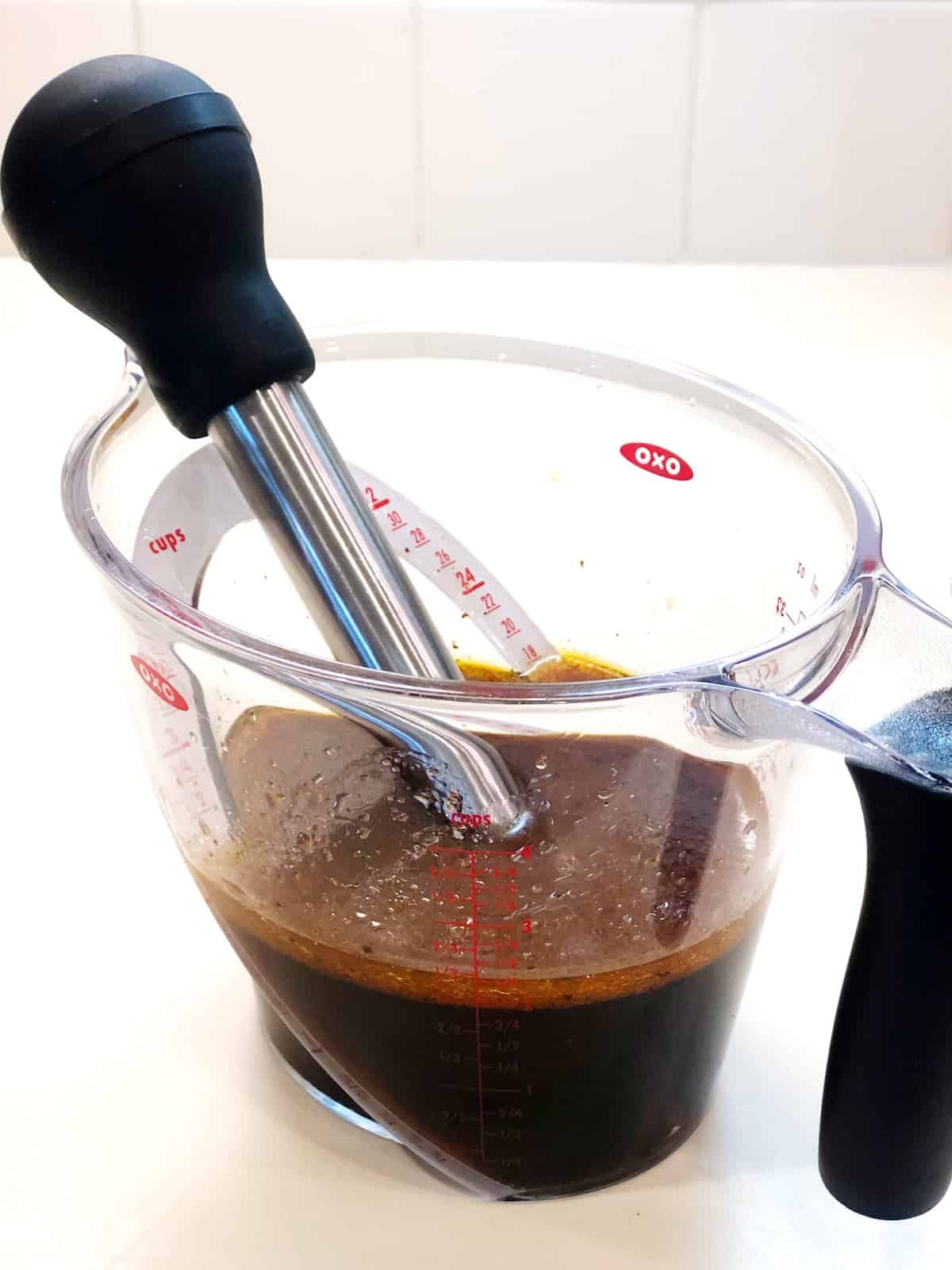 separating fat from au jus