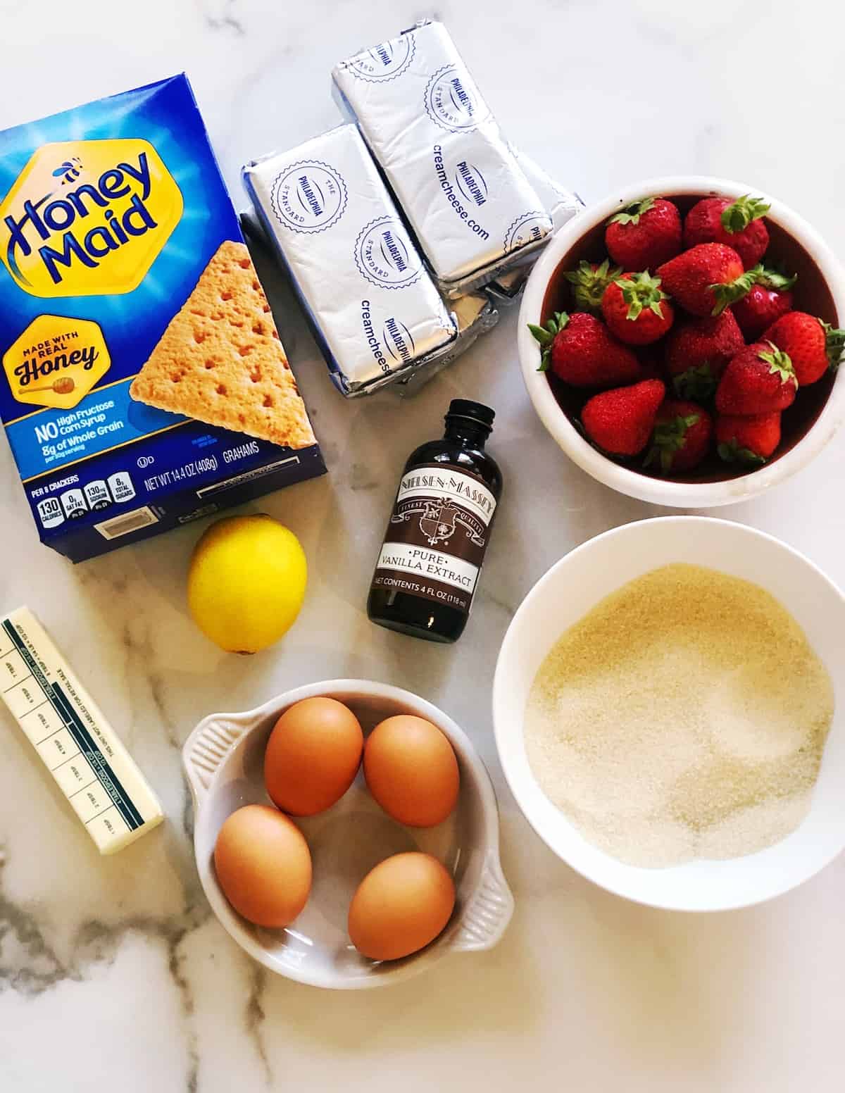 strawberry cheesecake ingredients