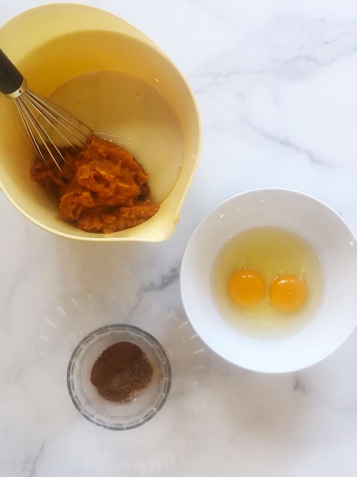 pumpkin pie ingredients